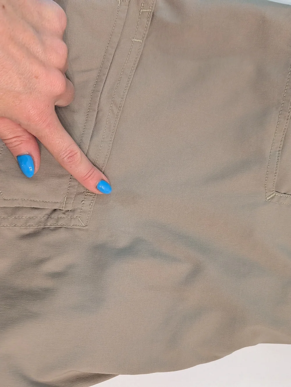 Duluth Trading Co Men's Flex Dry On The Go Cargo Pants — Khaki Tan 40x32